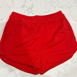 Hanna Andersson Red Athletic Shorts
